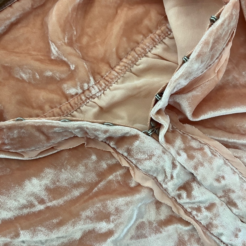 NWOT Free People Marianne Velvet Shirt - Picture 12 of 15